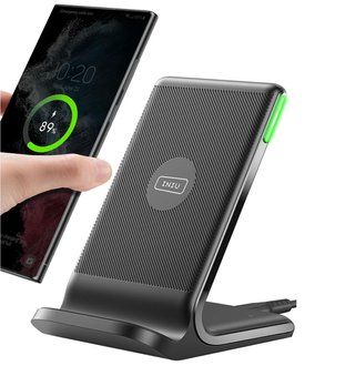 Cargador inalámbrico INIU Stand 15W negro