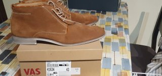 Botín VAS Cuero Talla 43 Marrón
