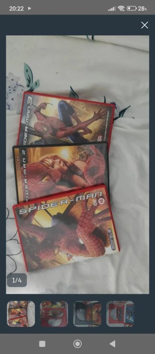 Trilogía Spider-Man DVD (1, 2 y 3)