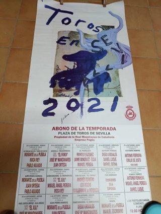 Cartel Toros Sevilla 2021