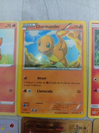 Lote Cartas Pokémon Chinas Charizard Charmander