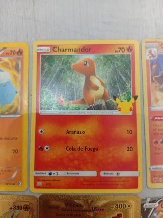 Lote Cartas Pokémon Chinas Charizard Charmander