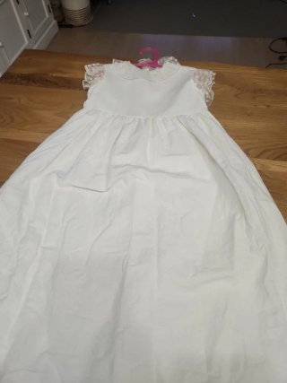 Vestido de comunión beige talla única