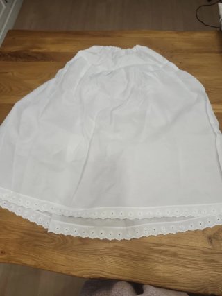 Vestido de comunión beige talla única
