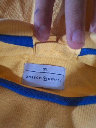 Polo Álvaro Moreno Amarillo Talla M