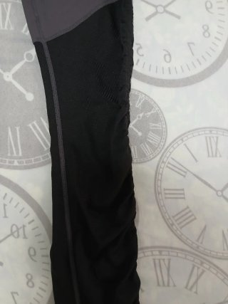 Leggings con fruncido