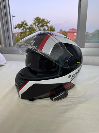Casco Shark Skwal Spinax Talla M + Intercomunicado