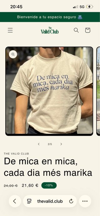 Camiseta The Valid Club