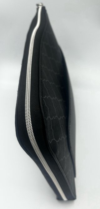 Neceser Lanvin Negro Estampado