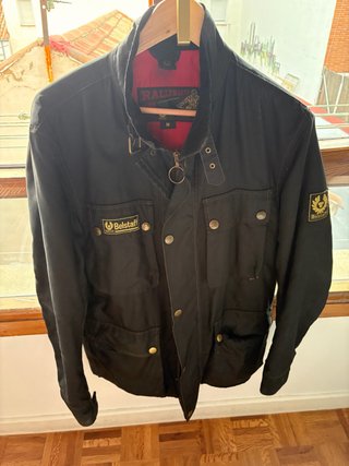Chaqueta Belstaff Rally Master Negra Talla M