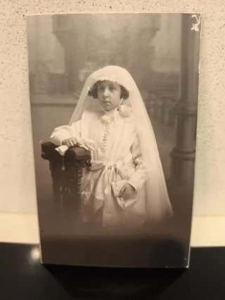 Fotografía Primera Comunión .F. Sola, Reus 1910/20