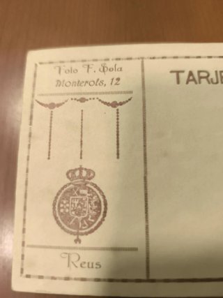Fotografía Primera Comunión .F. Sola, Reus 1910/20