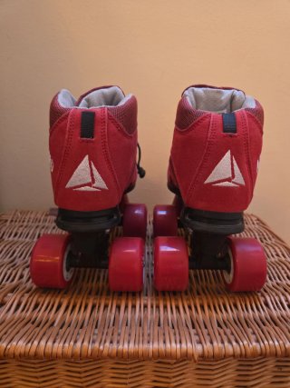 Patines Azemad Rojos  Liceo La Paz
