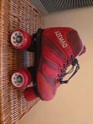 Patines Azemad Rojos  Liceo La Paz