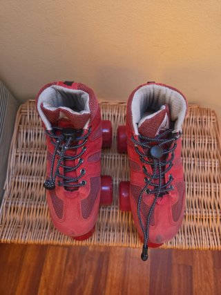 Patines Azemad Rojos  Liceo La Paz