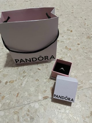 Anillo Pandora Plata Corona