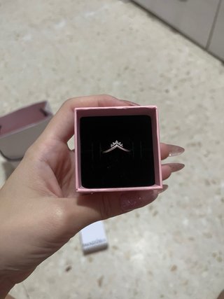 Anillo Pandora Plata Corona