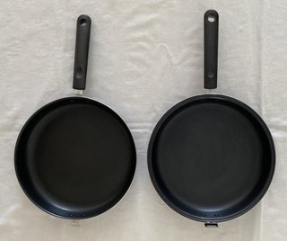 Sartén doble para tortilla de patatas