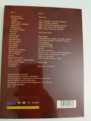 Rush R30 DVD - 30th Anniversary World Tour