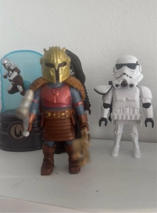 Armera Mandaloriana estilo Playmobil