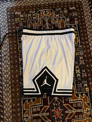 2 Pantalones Jordan Diamond Rojo/Blanco