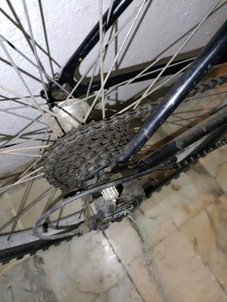 Bicicleta Rockrider Negra