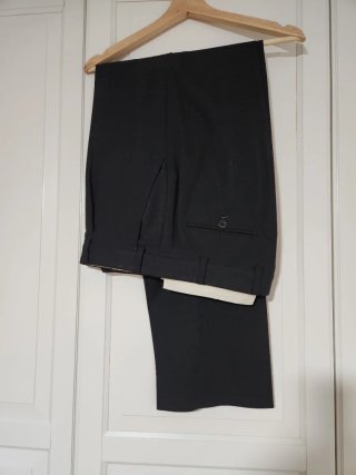 Traje Pierre Balmain Pico de Gallo Marrón/Gris