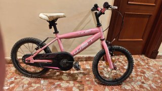 Bicicleta Infantil Niña 16 Rosa