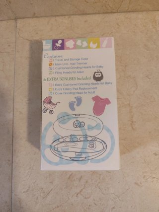 Lima eléctrica para bebés