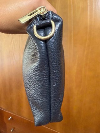 Bolso de piel negro