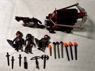 Playmobil 4868 Caballeros Halcón Ballesta