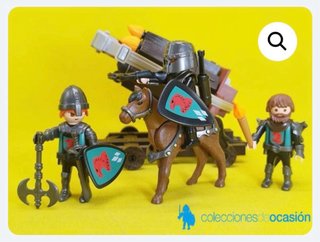 Playmobil 4868 Caballeros Halcón Ballesta