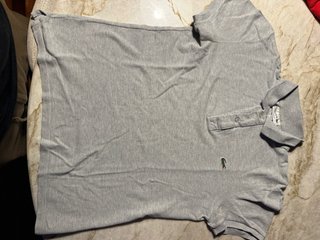 Polo Lacoste gris Talla S