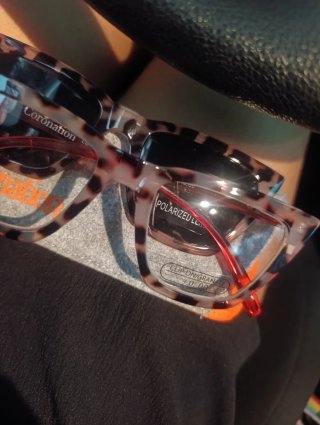 Gafas de sol polarizadas óptica triple cristal