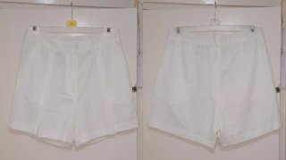 Bermudas H&M Blancas Talla L