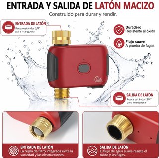 Temporizador riego GIEXSMART WiFi GX-01WF