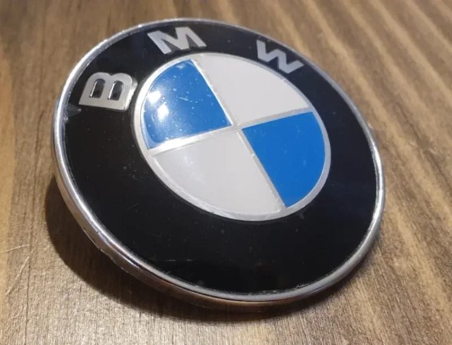 Emblema BMW 78mm Azul/Blanco