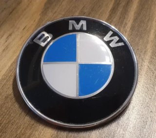 Emblema BMW 78mm Azul/Blanco