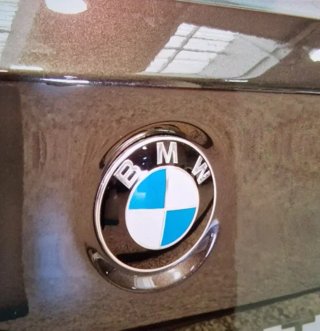 Emblema BMW 78mm Azul/Blanco
