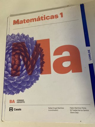 Matemáticas 1 BA : Código Abierto