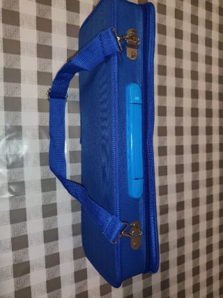 Melódica Ammoon con funda azul