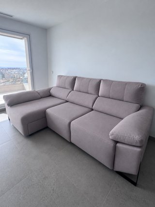 Sofá Chaise Longue Nuevo (1 mes)