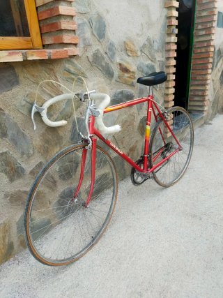 Bicicleta carretera Orbea antigua