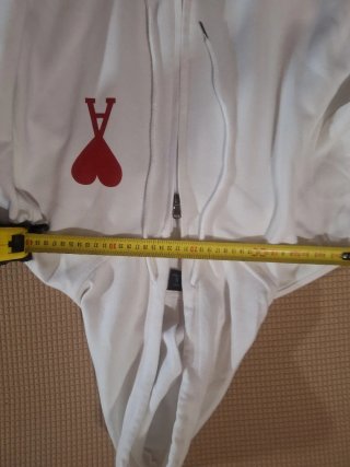 Sudadera Ami Paris Blanca