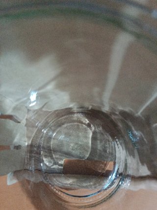 Jarrón de cristal