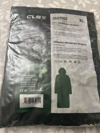Capa Impermeável CLS Nylon/PVC XL