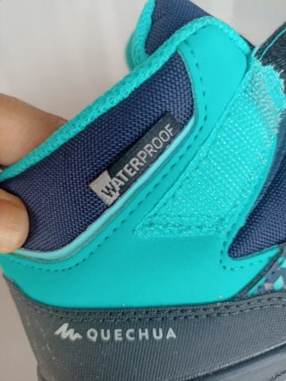 Zapatillas trekking niño Quechua impermeables