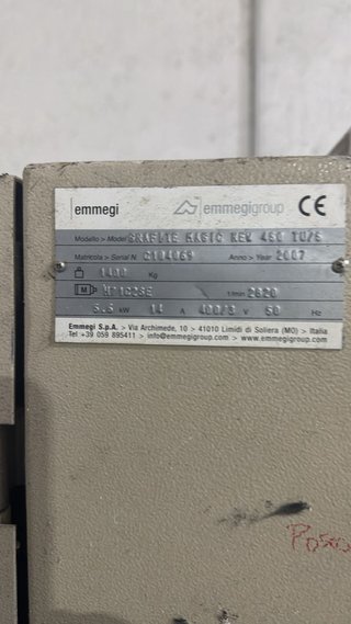 Tronzadora Doble Cabezal Emmegi