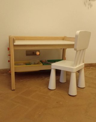 Escritorio y Silla Infantil IKEA FLISAT