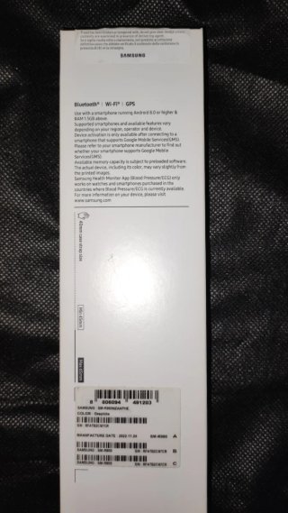Samsung Galaxy Watch5 40mm Grafito
